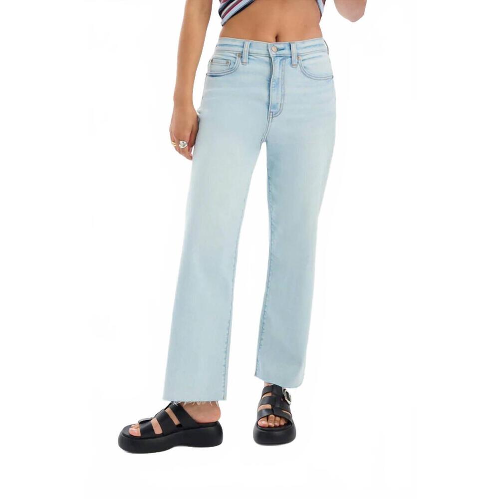 NEW DAZE pleaser high rise wide ankle jeans in detour - Picture 5 of 7